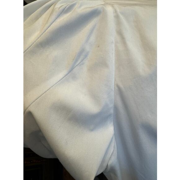 VERONICA BEARD Gilan Top Puff Sleeve Button Up Shirt Size 8 - Picture 4 of 7